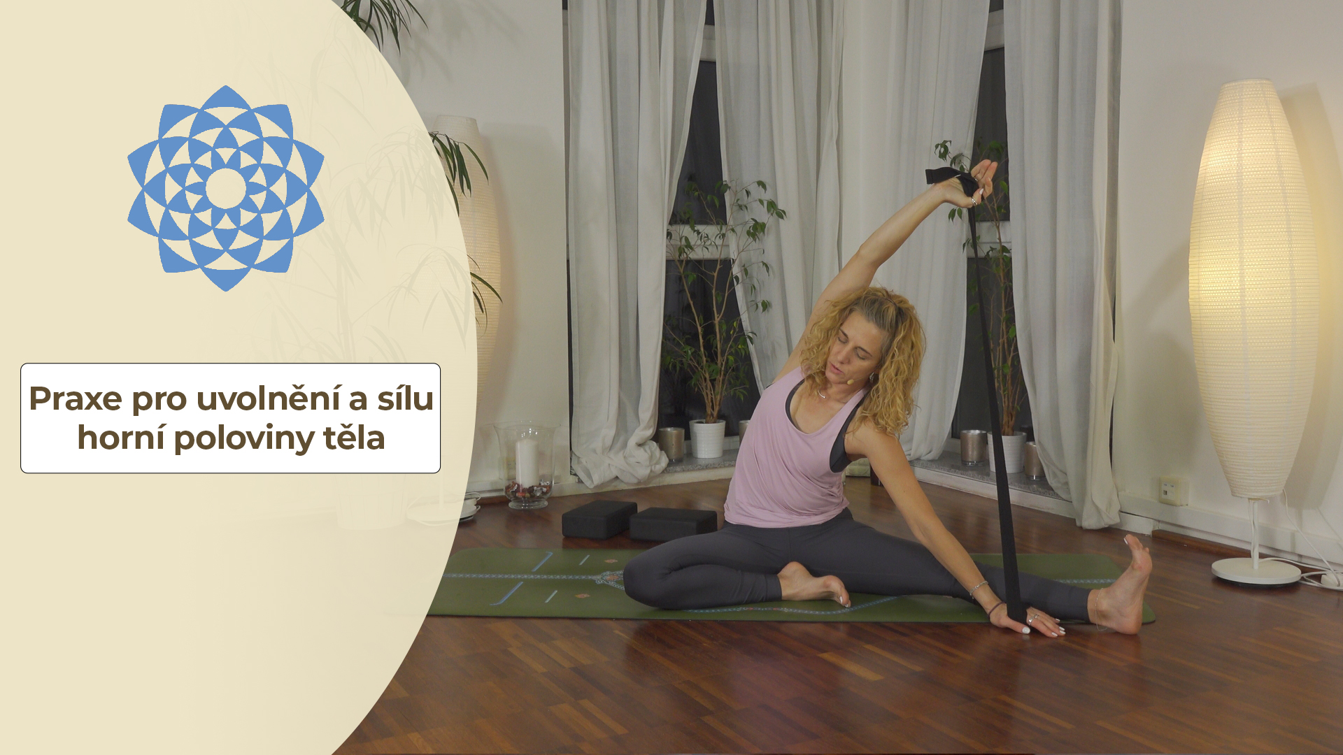 Praxe pro uvolnění a sílu horní poloviny těla 