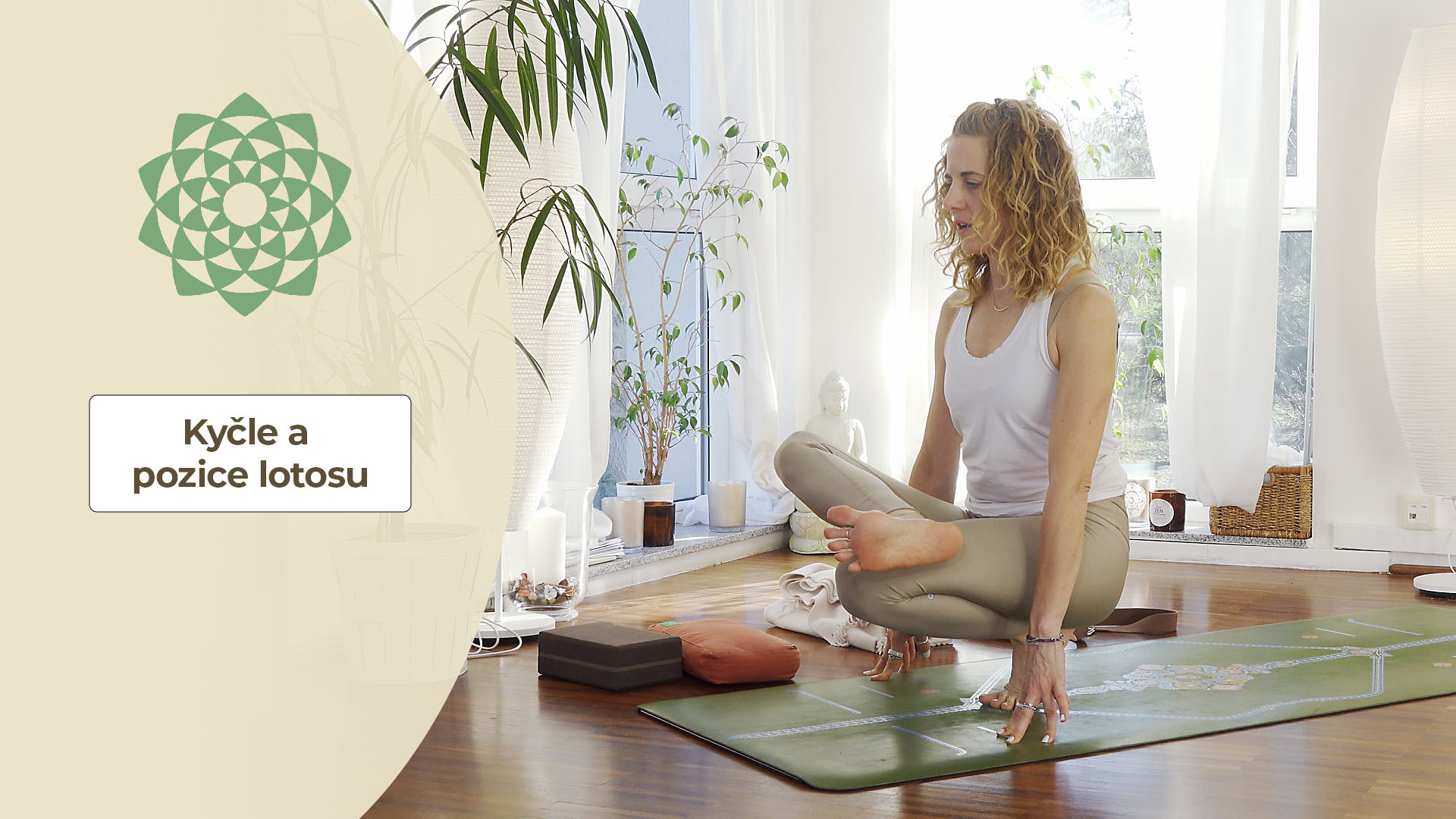 Kyčle a pozice lotosu