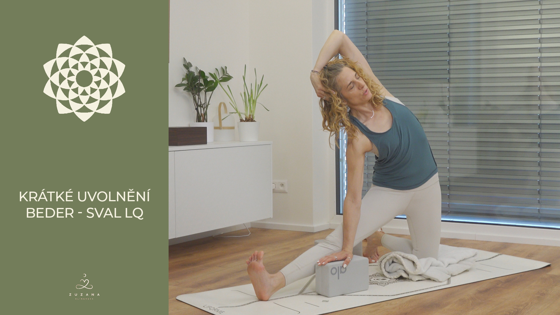 Krátké uvolnění beder - sval LQ